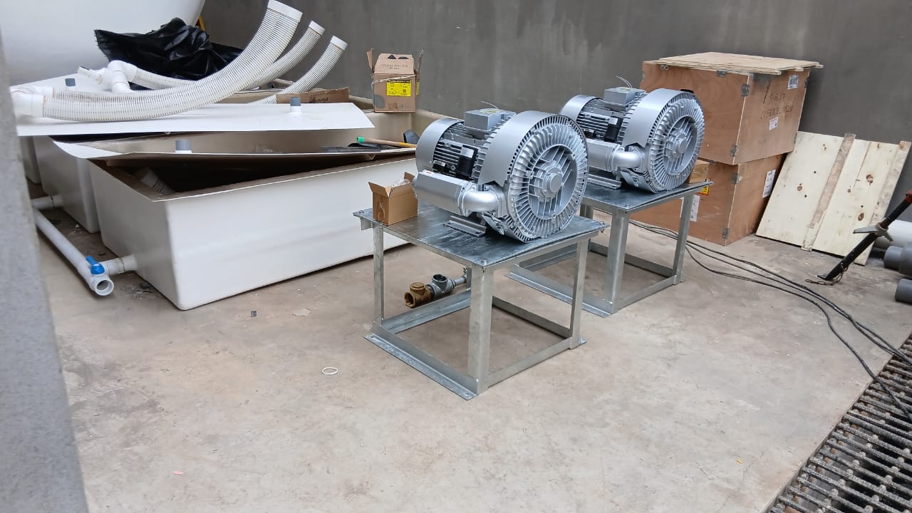 Blower para sistema de aireación de tratamiento de aguas residuales