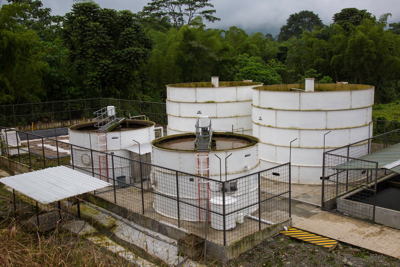 Sedimentadores integrados en planta de tratamiento AQUAGROUP