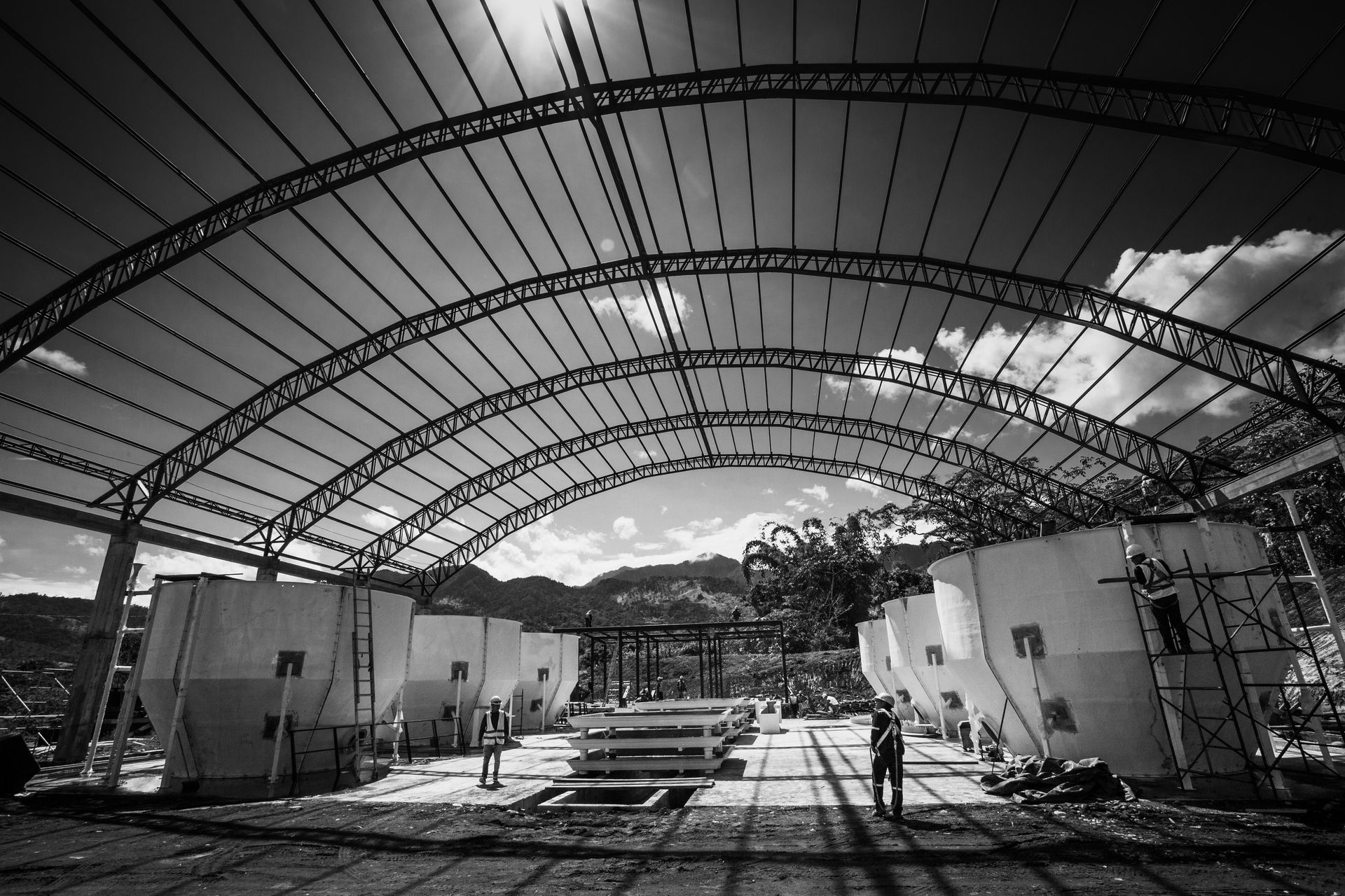 Equipos de proceso PRFV fabricados por AQUAGROUP