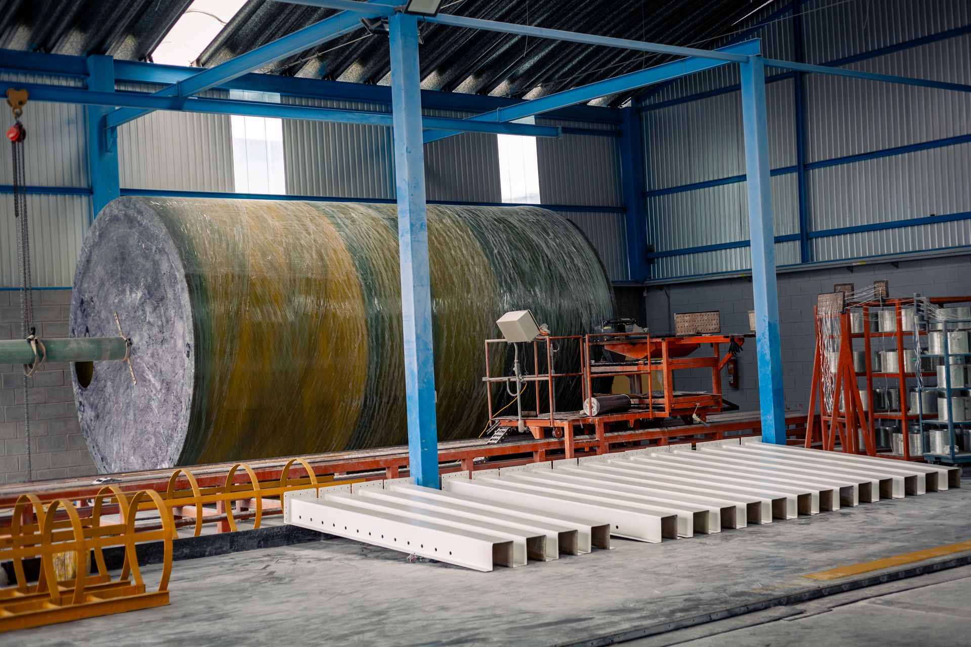 Equipo de filament winding AQUAGROUP