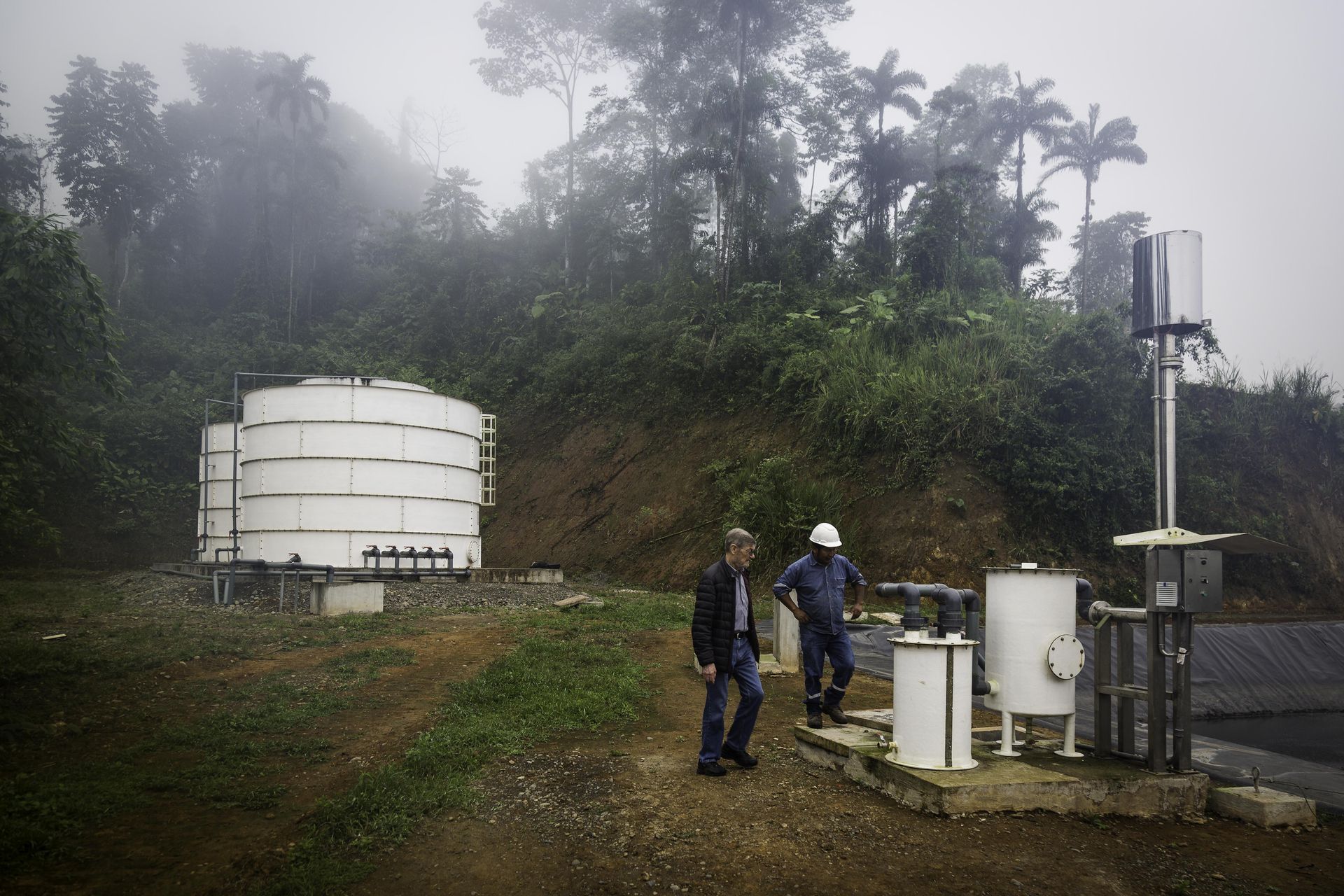 Evaluación técnica en campo de una planta de tratamiento AQUAGROUP